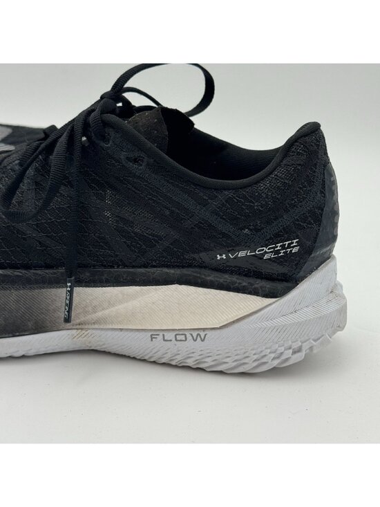 Under Armour Flow Velociti Elite 2 Running Shoes M9.5/W11 Black Sneakers Gym Run